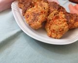 Foto del passaggio 4 della ricetta Frittelle di carote al forno