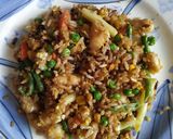 Foto del paso 4 de la receta: Wok de verduras, pollo y huevo