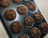 Csokis muffin tejszínes krémmel recept fázis 3 fotója