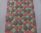 Foto langkah ke 2 dari resep Choco Moca Batik Cake.