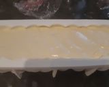 Une image de l'étape 4 de Bûche mousse noix de coco et insert fruits rouges.
