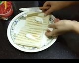 A picture of step 2 of Club sandwich.