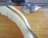 Foto del paso 2 de la receta Anillos de Casaba helados y rellenos de arándanos