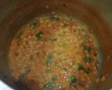 A picture of step 2 of Chana Daal fry.