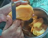 A picture of step 2 of BADAMI Mango SHAKE 🥭.