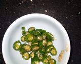 A picture of step 3 of Chicken Masala Pasta.