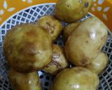 A picture of step 1 of Makhana pudding.