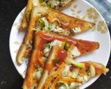 A picture of step 7 of Bread pizza.
