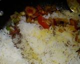 A picture of step 3 of Leftover fried rice.