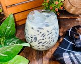 Foto langkah ke 7 dari resep Es Cendol Kecebong Creamy Matcha.