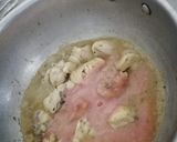 A picture of step 3 of Chicken Qorma.