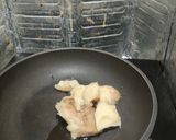 A picture of step 2 of Hushpuppy Chicken Thighs.