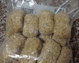 Foto del paso 3 de la receta: 'Nuggets' veganas de lentejas -con dip de zanahoria y girasol- :)
