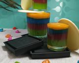 A picture of step 6 of Multi Layered Fruity Pudding Without Gelatine Agar Agar.