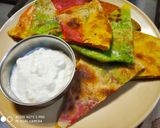 A picture of step 4 of Colorful laccha parantha.