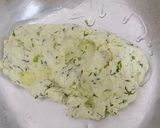 A picture of step 3 of Sabudana paratha (Farali Paratha).