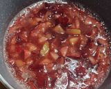 A picture of step 2 of Sabudana plum Parfait.