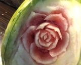 عکس مرحله 2 از دستور هندوانه شب يلدا🍉✨💙