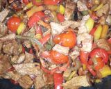 Foto del paso 5 de la receta Secreto Ibérico con Verduritas y Salsa Yakiniku al Aroma de Naranja y Hierbabuena