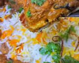 A picture of step 16 of Smoky Chicken Tikka Biryani.