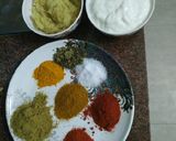A picture of step 1 of Chilli chicken.