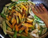 A picture of step 3 of Ghar ki Assamese Vegetable Thaali.