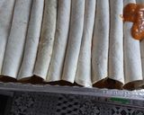 A picture of step 3 of Vegetarian Spinach Enchiladas.