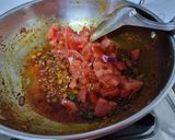 A picture of step 3 of Chana methi tadka dal.