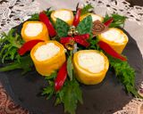 A picture of step 8 of Japanese White and Yellow Egg Roll.