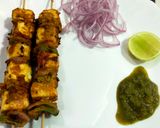 A picture of step 3 of Paneer Tikka.