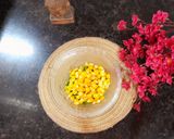 A picture of step 1 of Papad Katori Chaat.