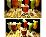 A picture of step 11 of Different flavoured Vegan Mojito.