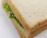 Gambar langkah 4 resipi Sandwich Telur.