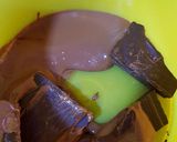 A picture of step 4 of Nutella Chocolate Cheesecake.