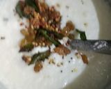 A picture of step 2 of Curd rice.