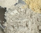A picture of step 1 of Jowar Sorghum Wheat Flour Methi Thepla.