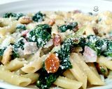 Foto del paso 10 de la receta: Macarrones cremosos con acelgas y panceta