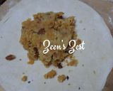 A picture of step 4 of Puran Poli.