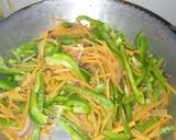 A picture of step 5 of Stirfried vegetables #vegancontest.