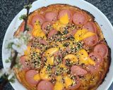 Hình bước làm 6 của món Pizza Chảo Cho Con Không Cần Lò Nướng, Trẻ Thích Mê