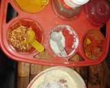 A picture of step 1 of Dahi pulki.