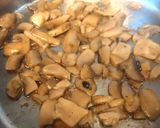 A picture of step 1 of Yummy Creamy Spinach and Mushroom Orzo.