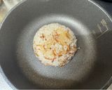 A picture of step 7 of Fried Beef and Shrimp Rice on the Table.