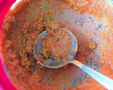 Foto del paso 3 de la receta: Gazpacho de pimientos del piquillos y con toque de alcaparras