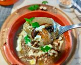 Foto del passaggio 5 della ricetta Vellutata di funghi champignon