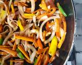 Carrots, Onion Pepper Stir Fry recipe step 5 photo