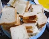 A picture of step 4 of Cheesy bread pakora.