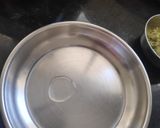 A picture of step 3 of Steamed Suji/Rava Triangles.
