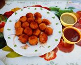 A picture of step 3 of Tasty yummy potato corn flour balls.