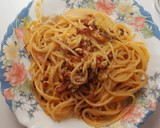 Foto del paso 6 de la receta: Espaguetis carbonara sin nata